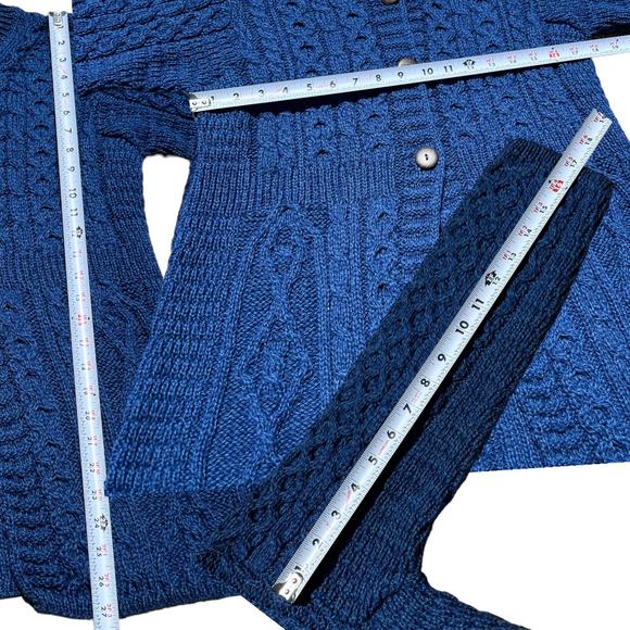 Kilronan Knitwear 100% Pure New Wool Sweater Sz S - Picture 3 of 6